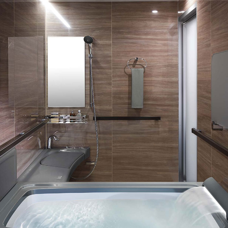 LIXIL システムバスルーム SPAGE（スパージュ） 浴室・お風呂の機能とリフォーム価格 | 水まわりリフォーム専門店 ミライズ